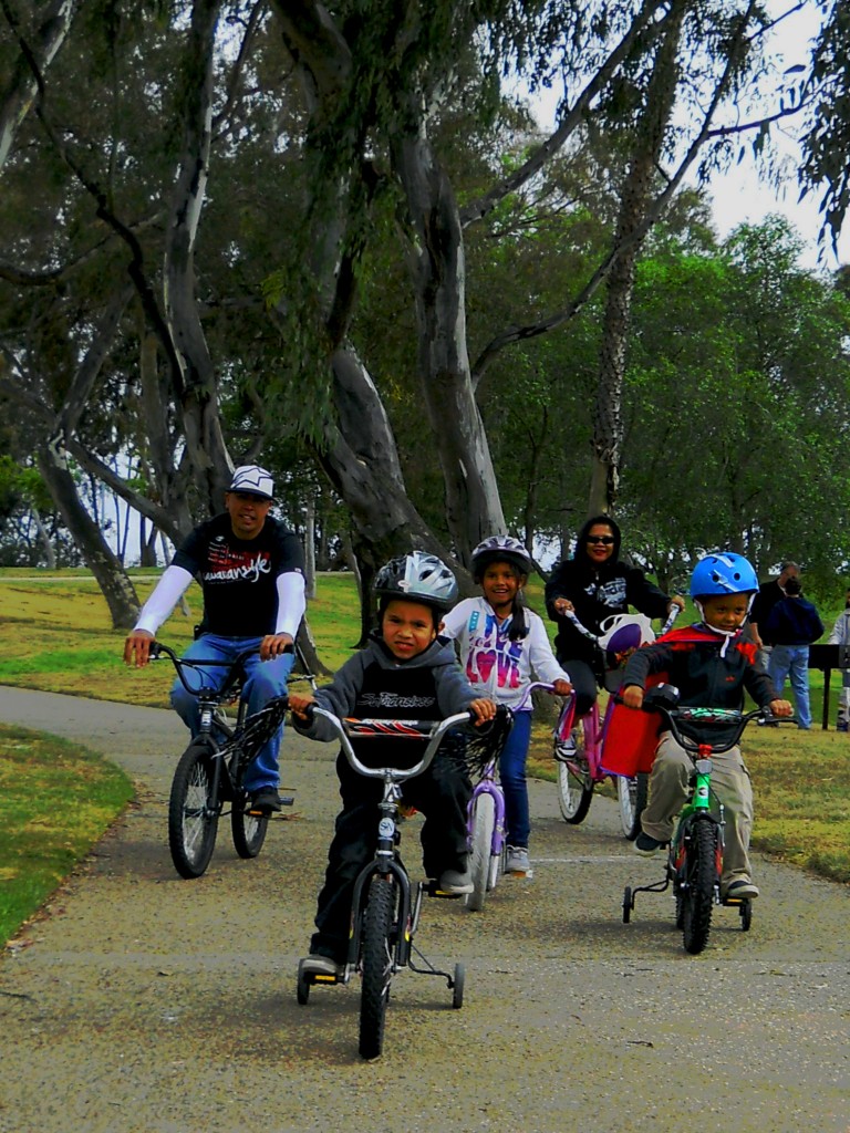 riding bikes wilson park